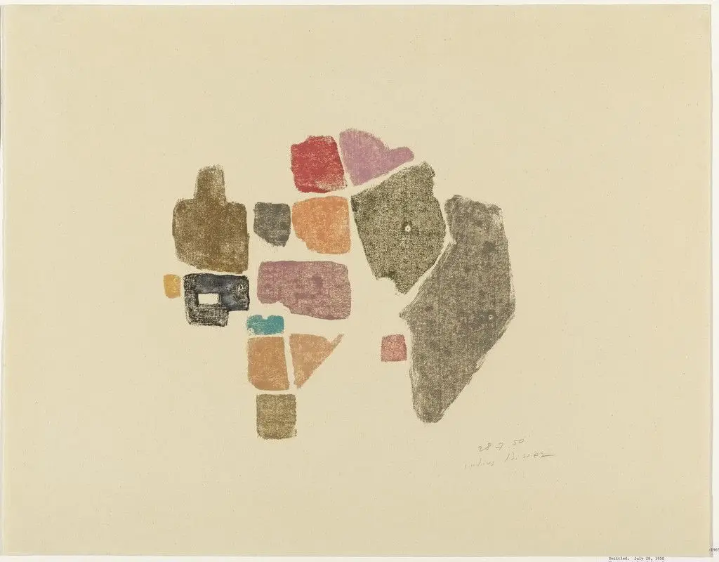 Untitled by Julius Bissier