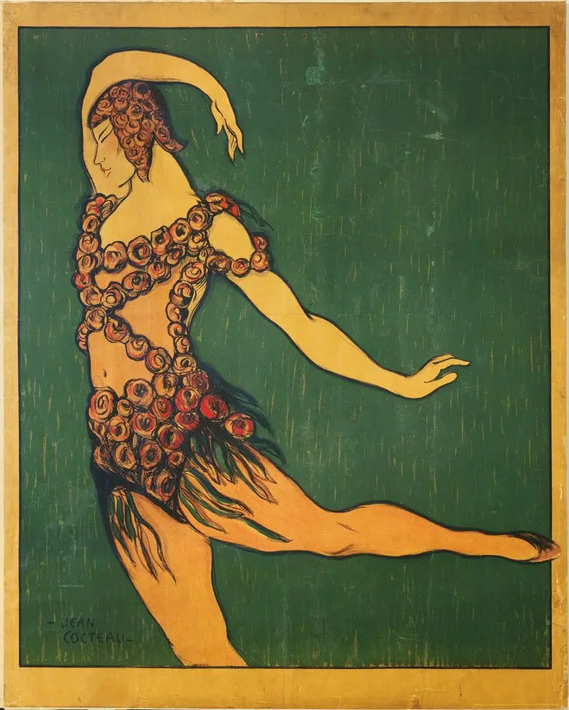 Spectre de la Rose (Nijinsky) by Jean Cocteau