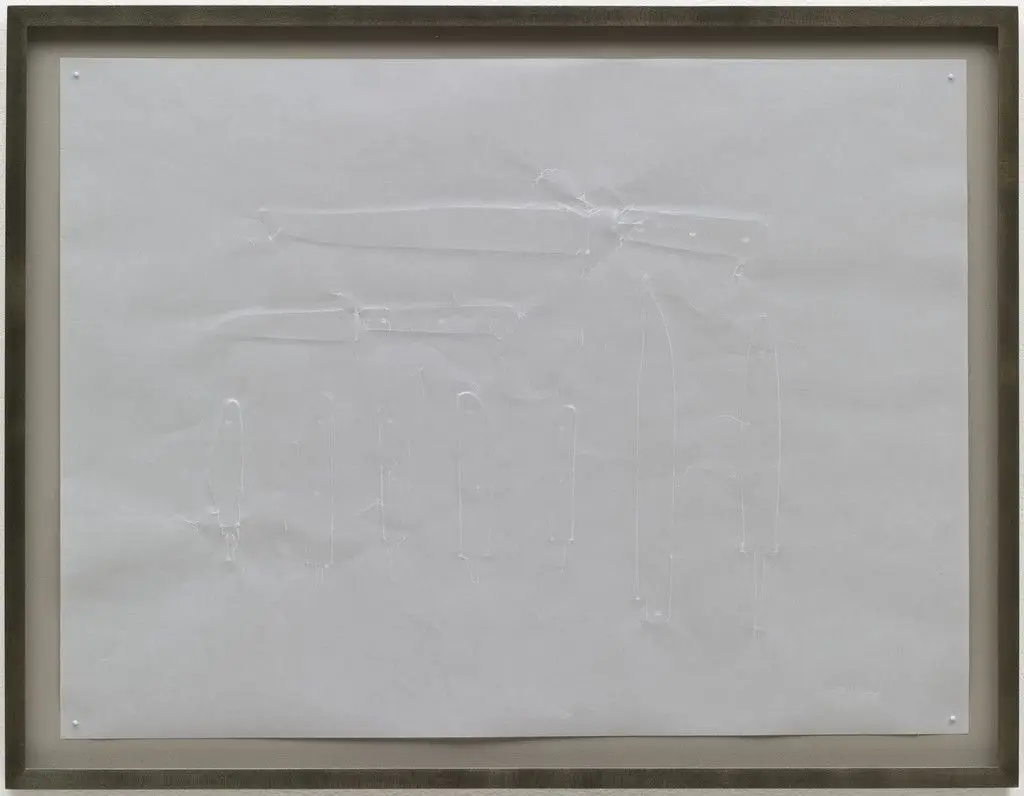 Untitled (Thiers knives III) by Mona Hatoum