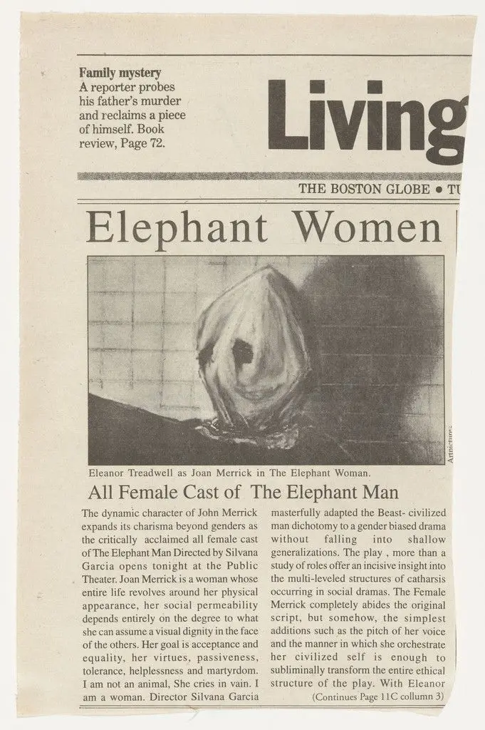Elephant Women from the series Personal Articles by Vik Muniz