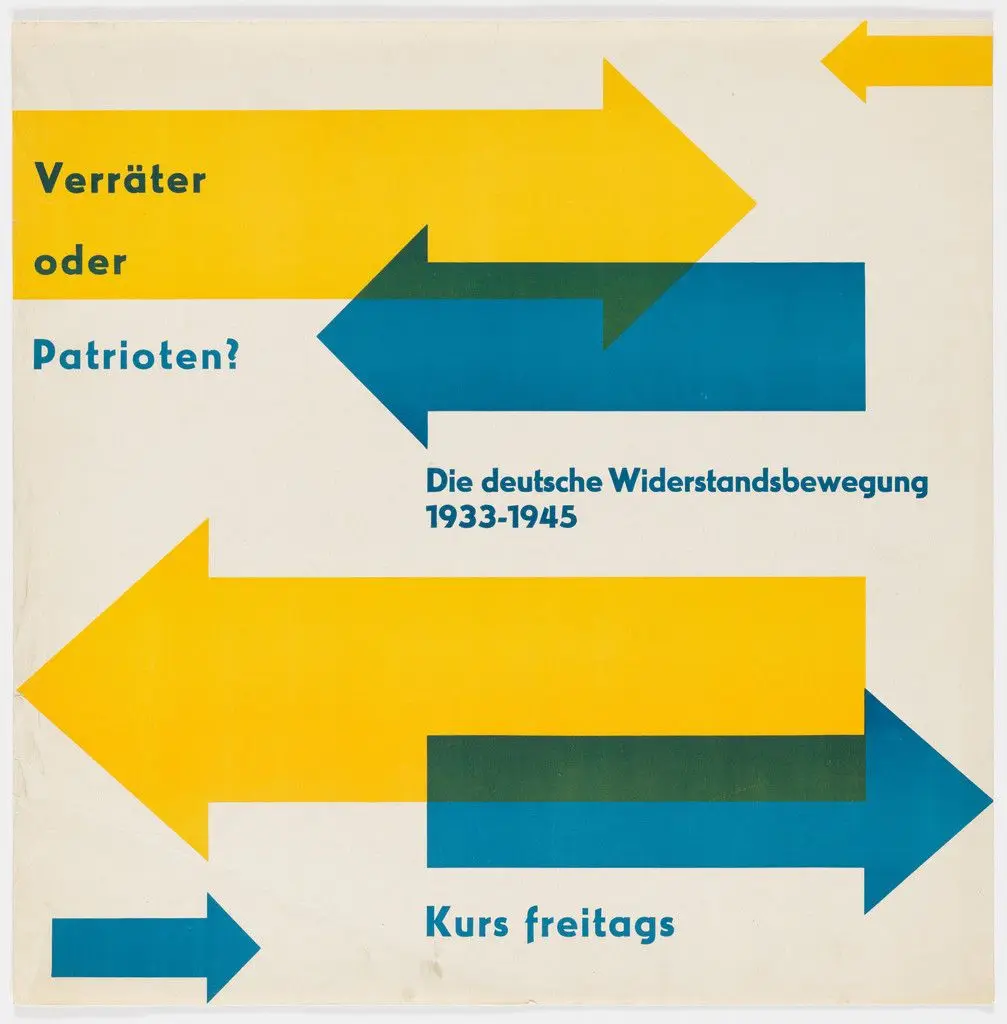 Verräter oder Patrioten? by Otl Aicher (also known as Otto Aicher)