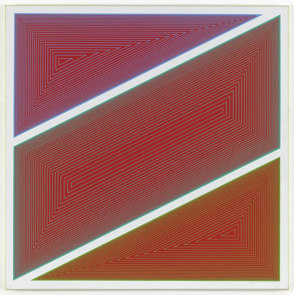 Zonal from The Metropolitan Scene by Richard Anuszkiewicz