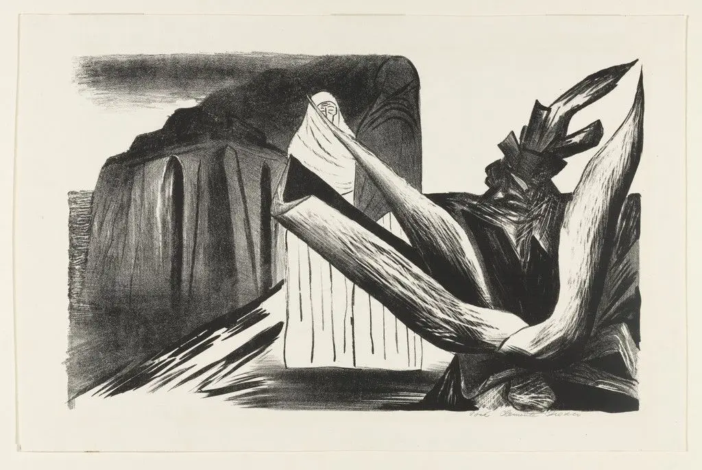 The Maguey by José Clemente Orozco