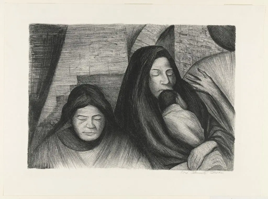 Three Generations (Tres generaciones) by José Clemente Orozco