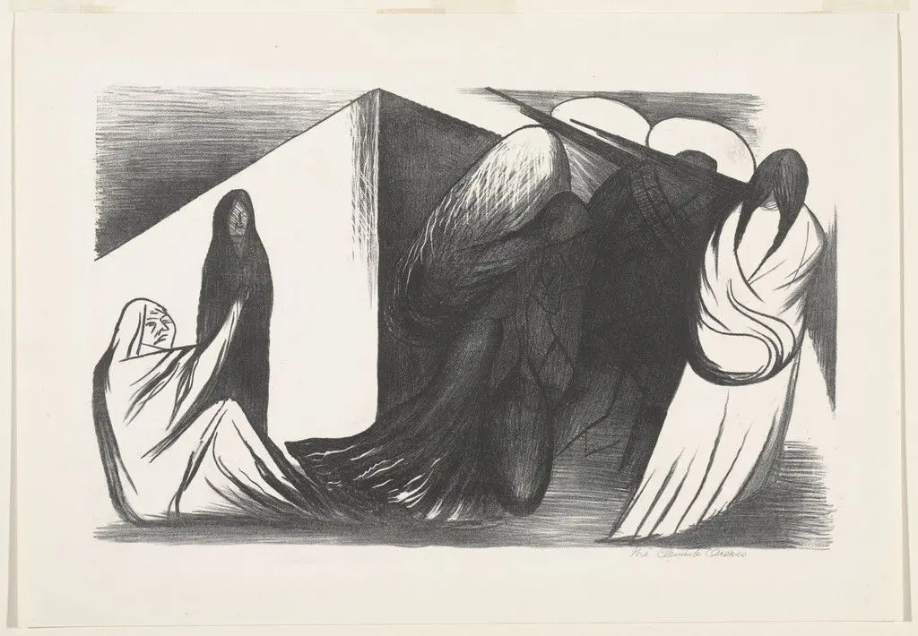 Marching Women by José Clemente Orozco