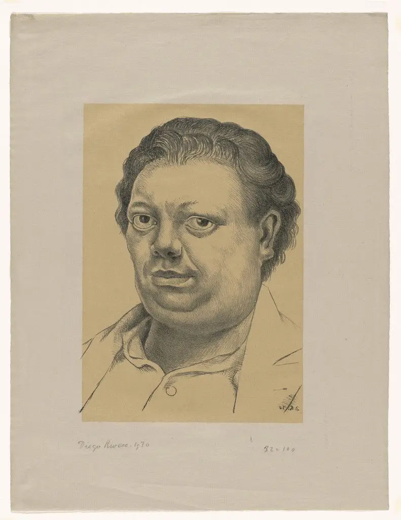 Self Portrait (Autorretrato) by Diego Rivera