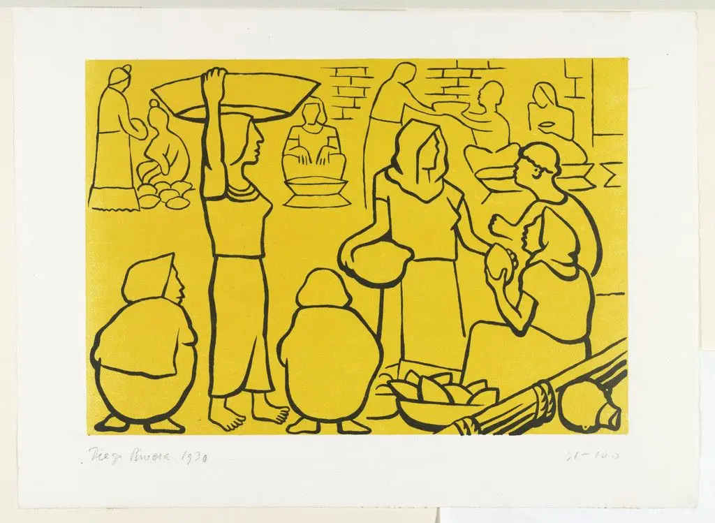 Market by Diego Rivera