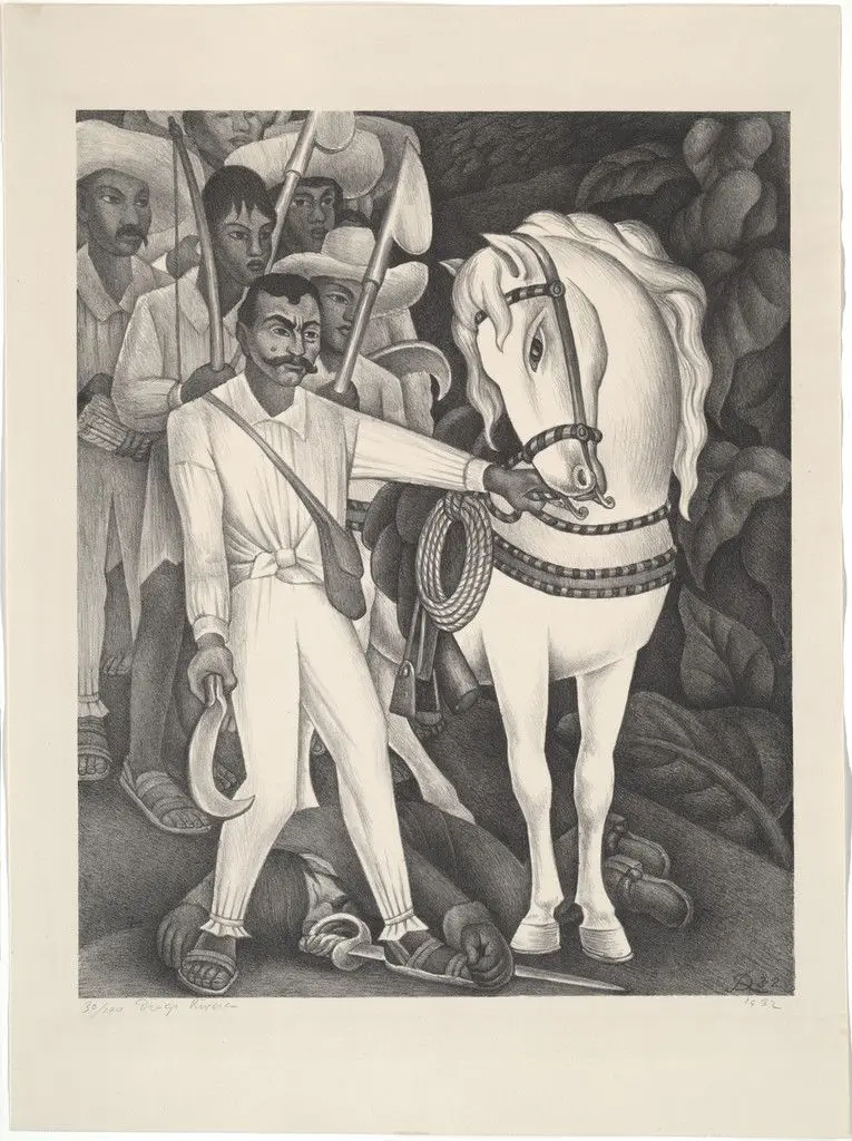 Zapata by Diego Rivera