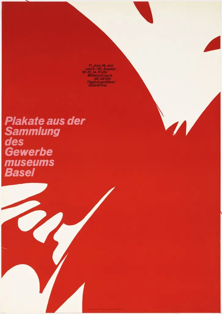 Plakate aus der Sammlung des Gewerbe museums Basel by Armin Hofmann