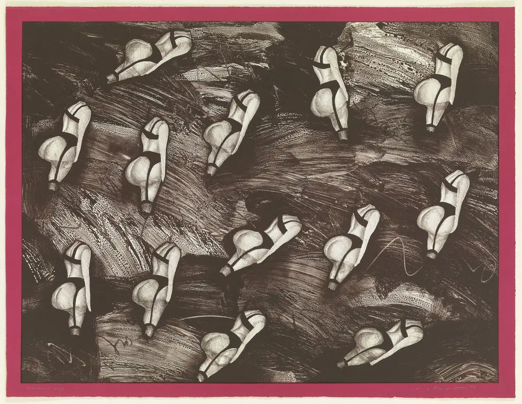 Dream of Single Life, or, Night of Maurice by Ikeda Masuo (池田満寿夫)