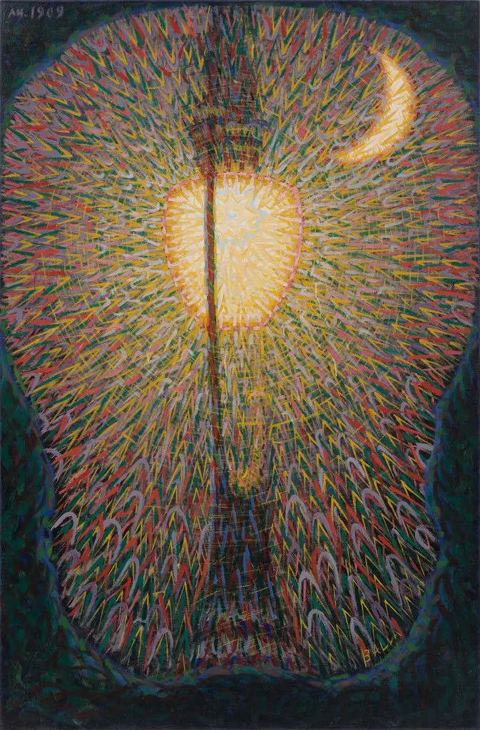 Street Light by Giacomo Balla