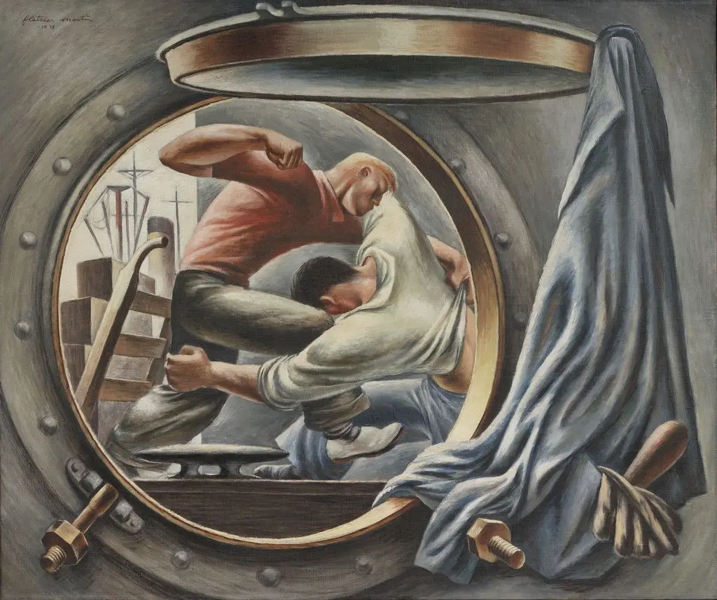 Trouble in Frisco by Fletcher Martin