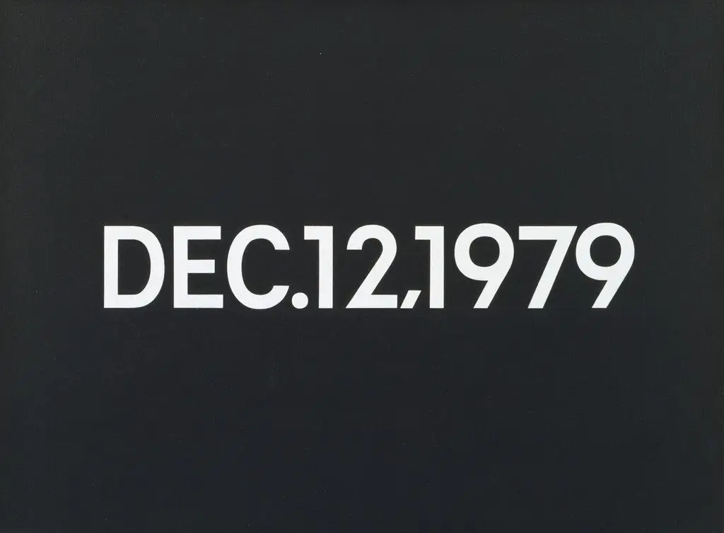 DEC. 12, 1979 by On Kawara