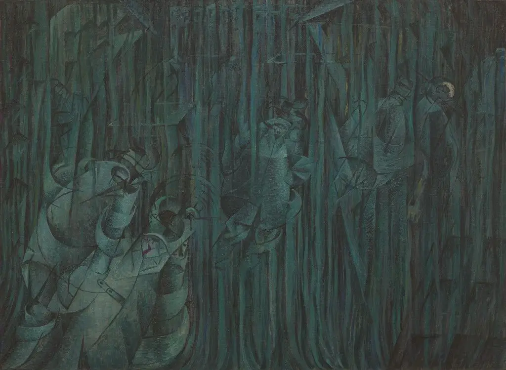 States of Mind III: Those Who Stay by Umberto Boccioni