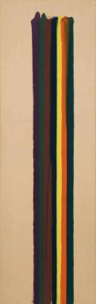 Purple Fill by Morris Louis