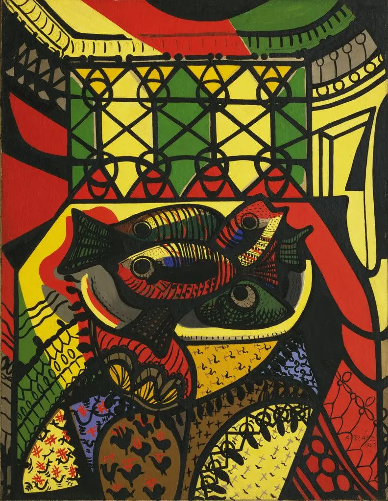 Fishes by Amelia Peláez Del Casal