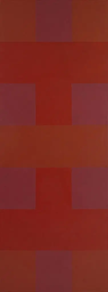 Abstract Painting, Red by Ad Reinhardt
