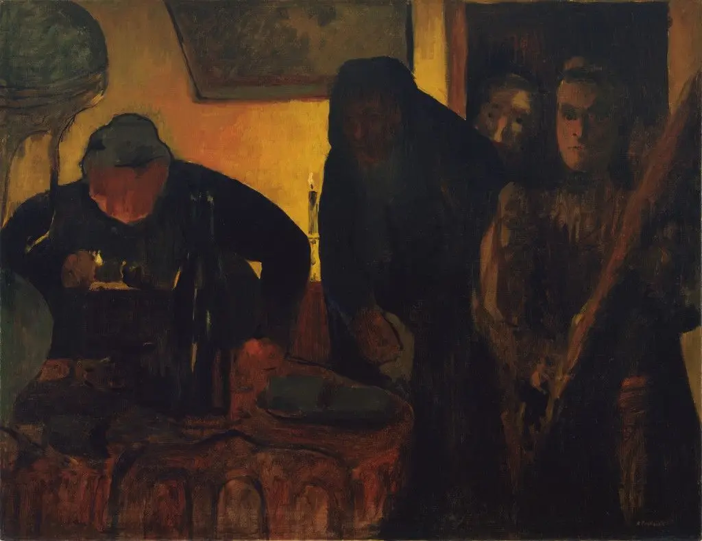 Dinnertime by Édouard Vuillard