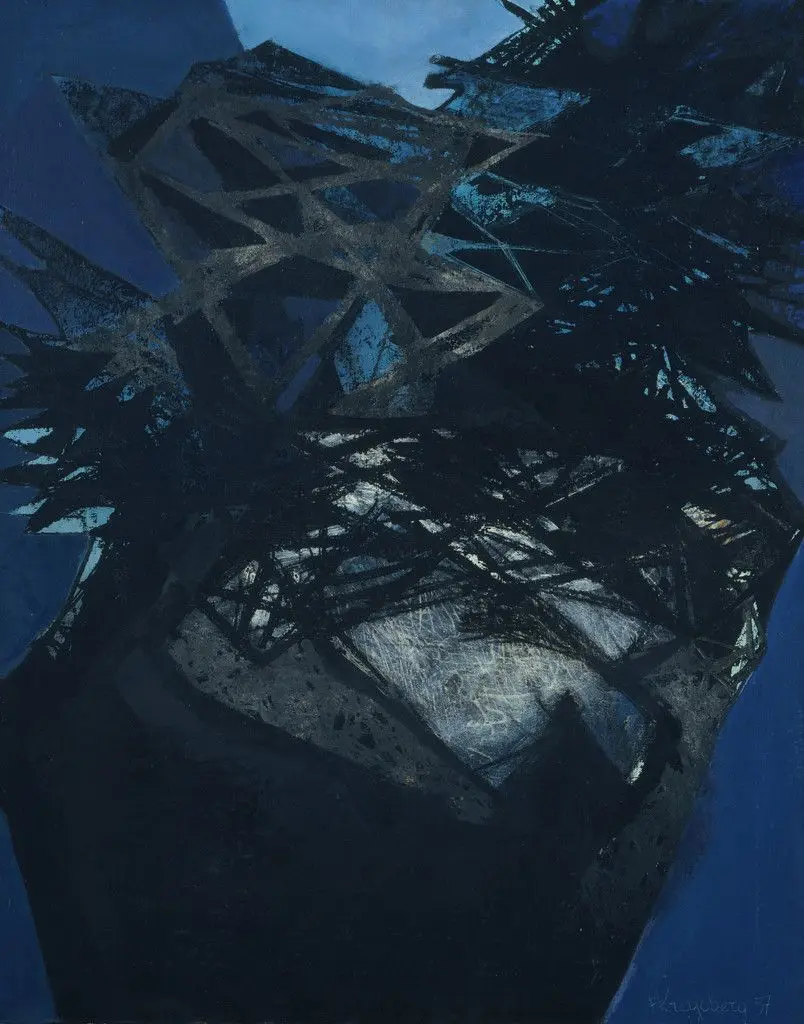 Painting, 1 by Frans Krajcberg