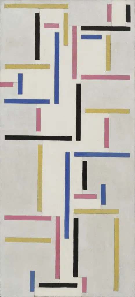 Rhythm of a Russian Dance by Theo van Doesburg