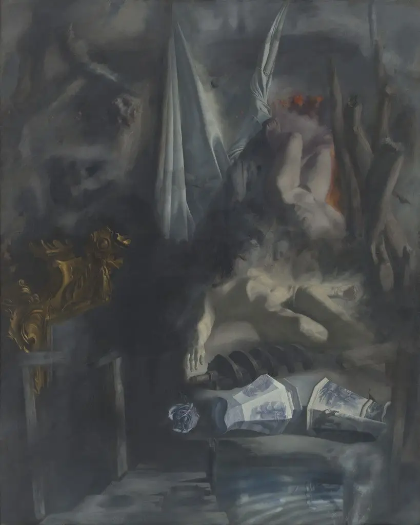 Composition with Still Life by Edwin Dickinson