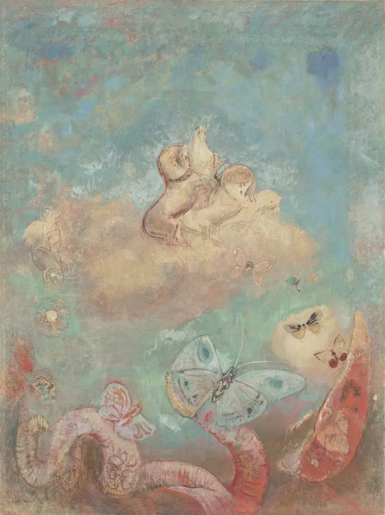 The Chariot of Apollo by Odilon Redon