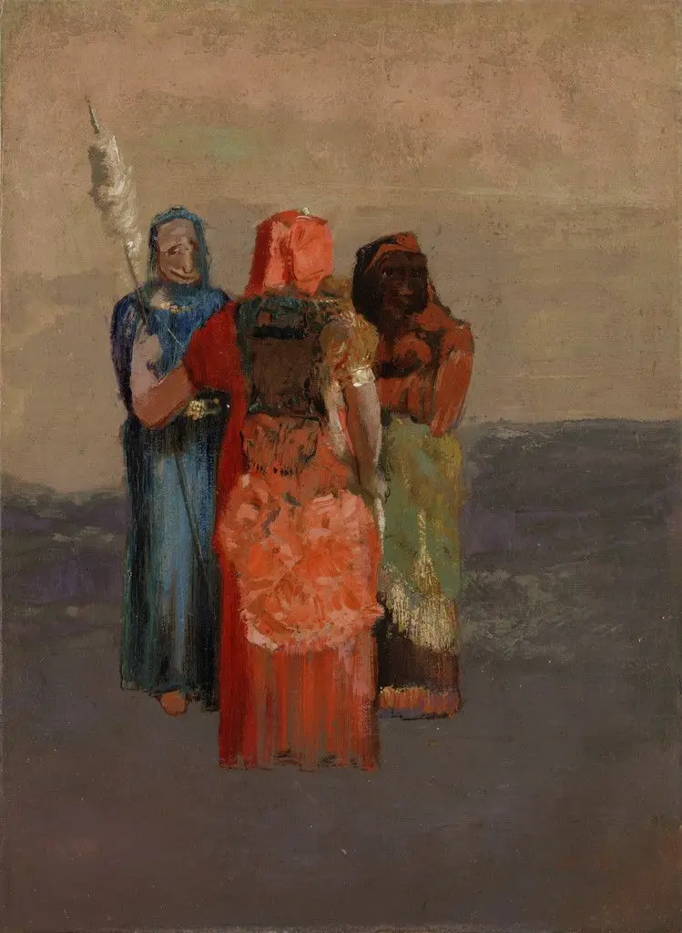 The Three Fates by Odilon Redon