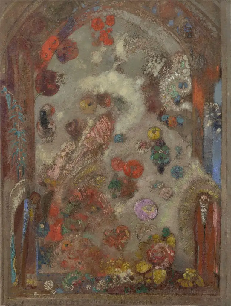 The Window by Odilon Redon