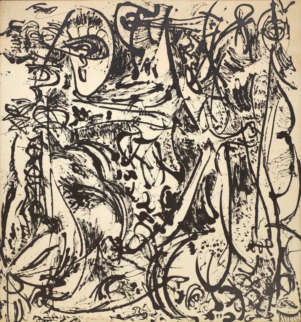 Echo: Number 25, 1951 by Jackson Pollock