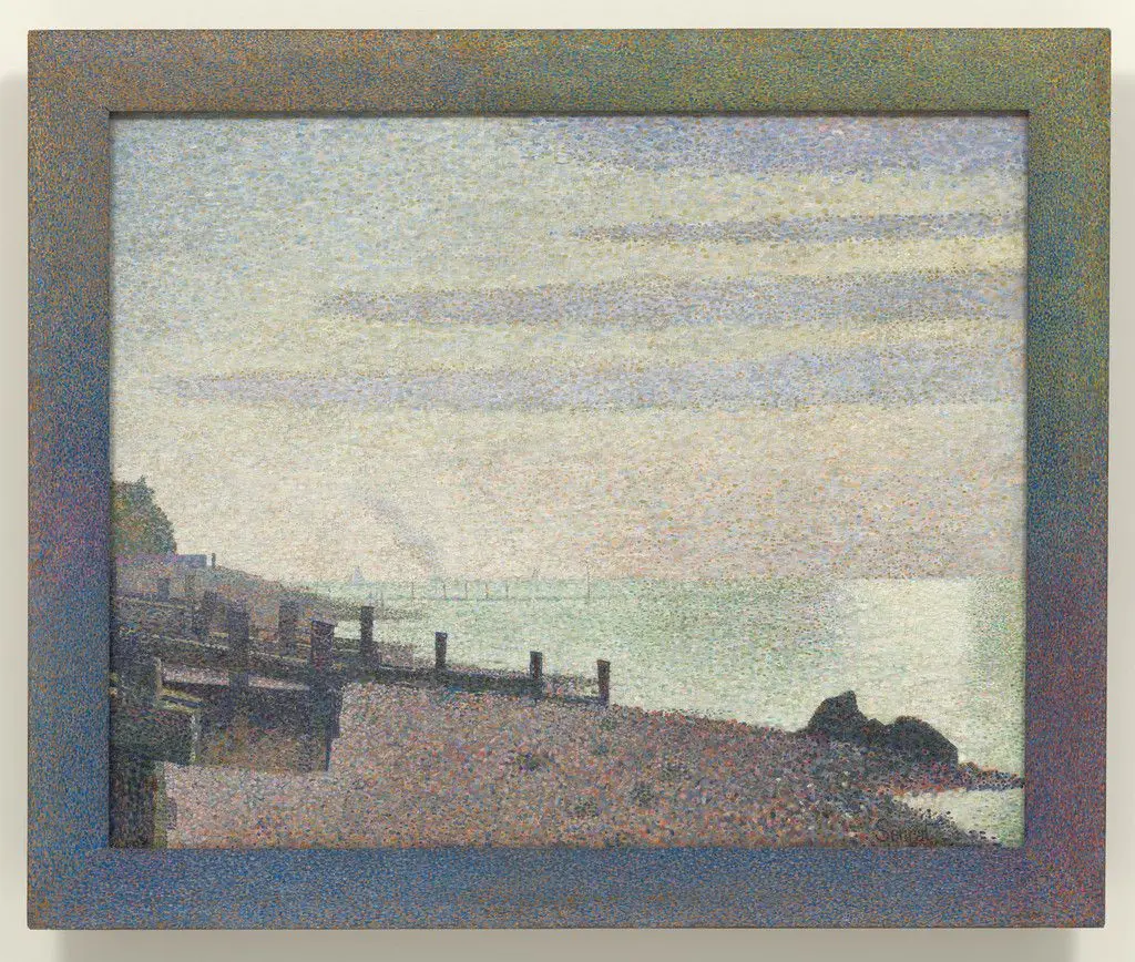 Evening, Honfleur by Georges-Pierre Seurat