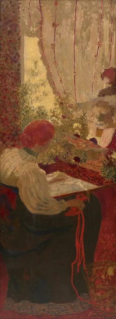 Embroidery by Édouard Vuillard