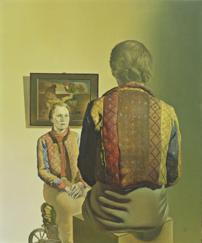 Portrait of Gala by Salvador Dalí