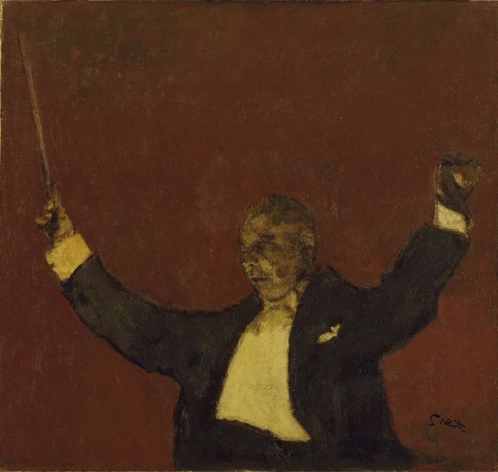 Sir Thomas Beecham Conducting by Walter Richard Sickert