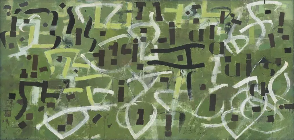 Number 9: In Praise of Gertrude Stein by Bradley Walker Tomlin