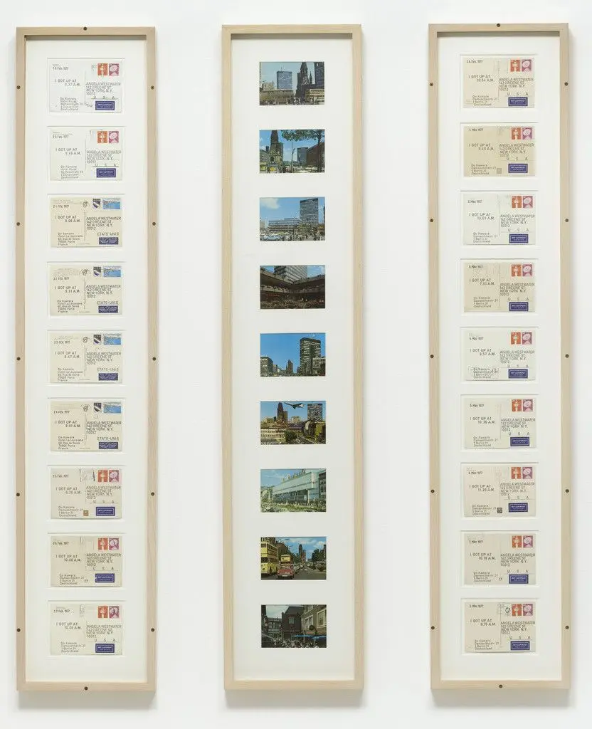 I Got Up... by On Kawara
