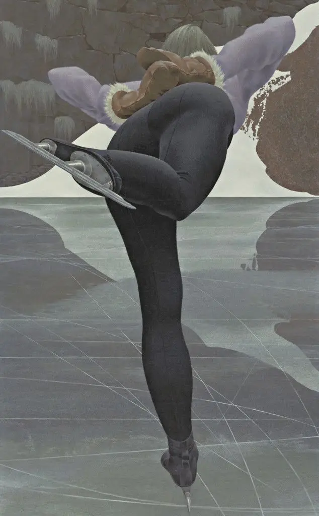 Skater by Alex Colville