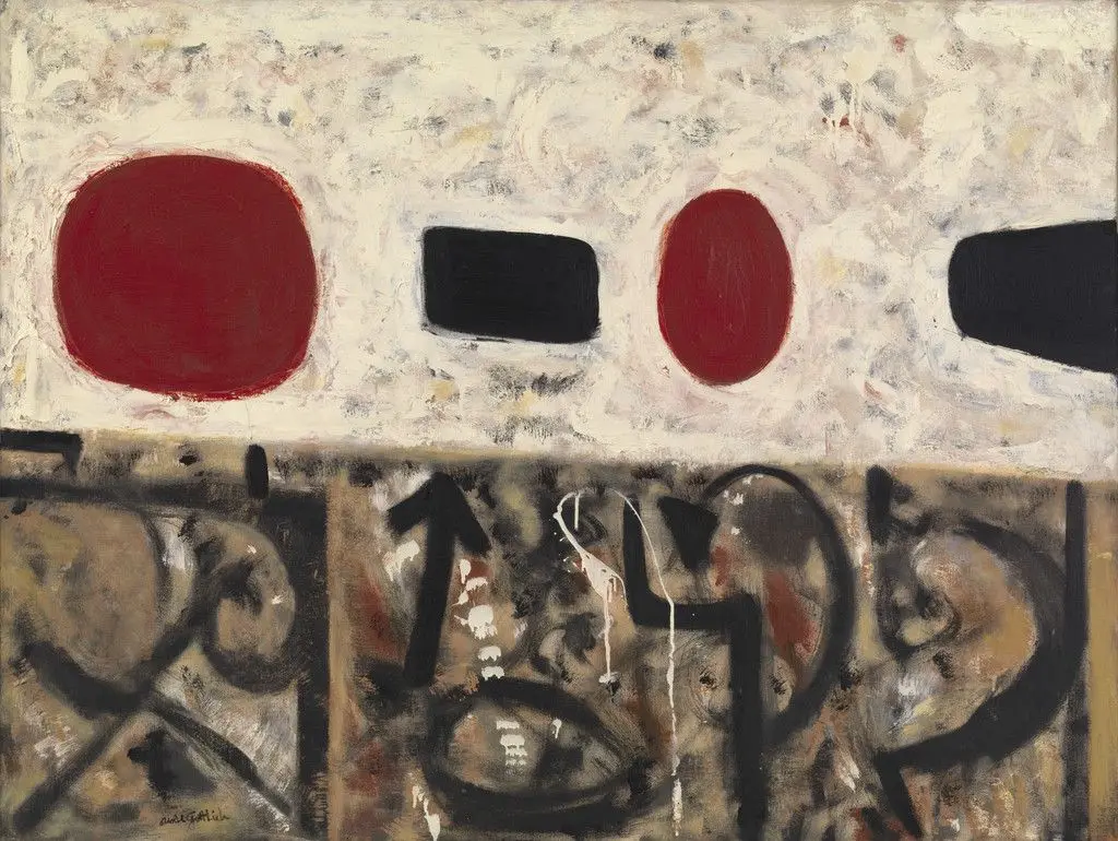 Flotsam at Noon by Adolph Gottlieb