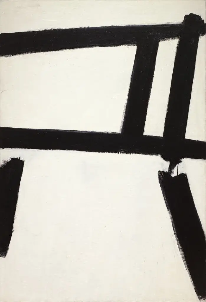 White Forms by Franz Kline