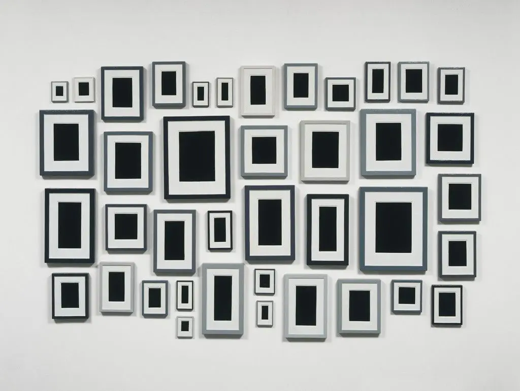 Collection of Forty Plaster Surrogates by Allan McCollum