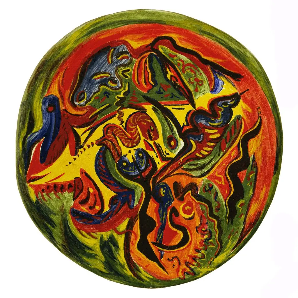 Circle by Jackson Pollock