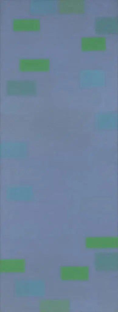 Abstract Painting (Blue) by Ad Reinhardt