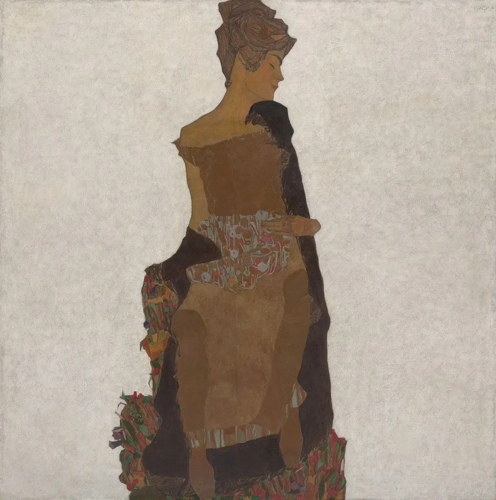 Portrait of Gerti Schiele by Egon Schiele