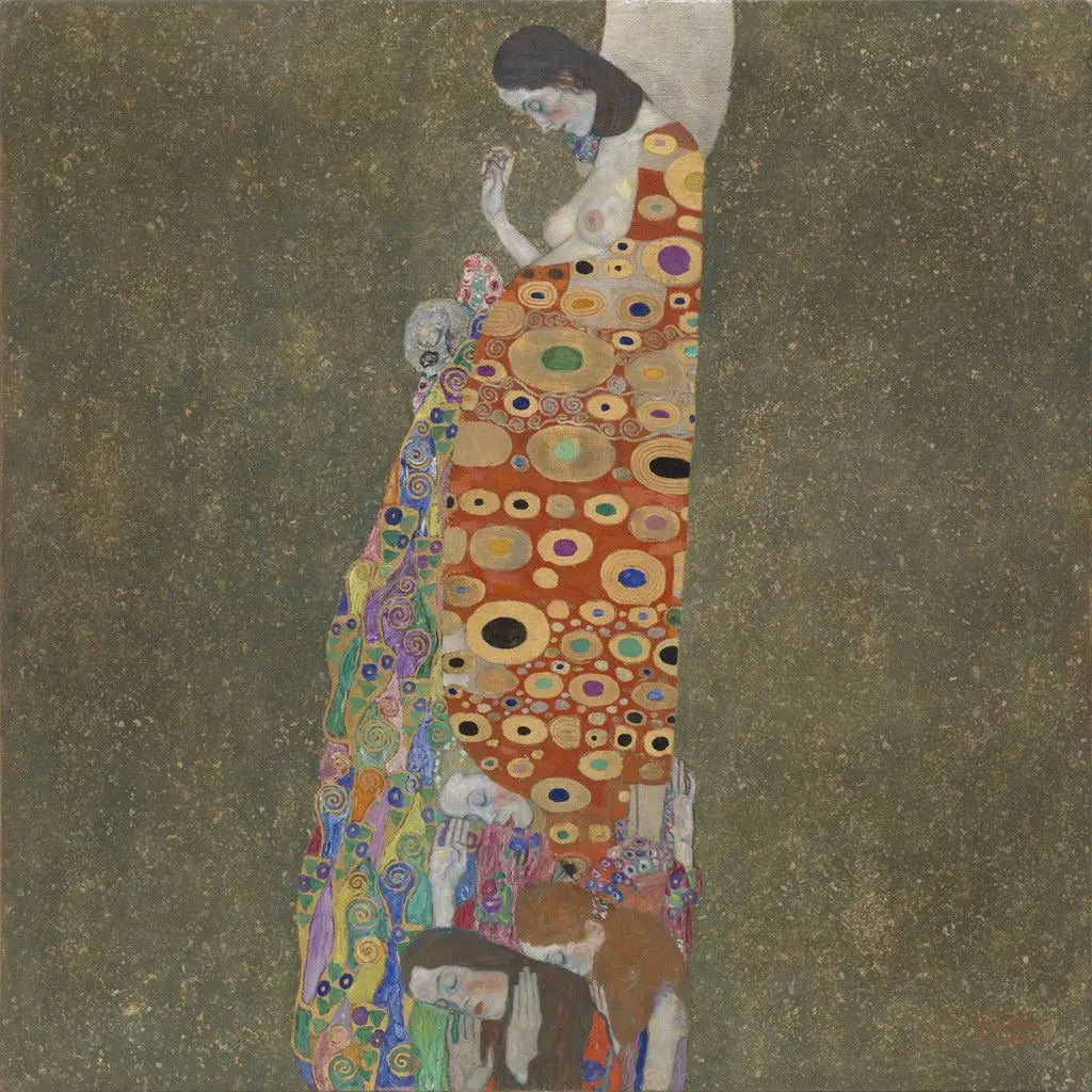 Hope, II by Gustav Klimt