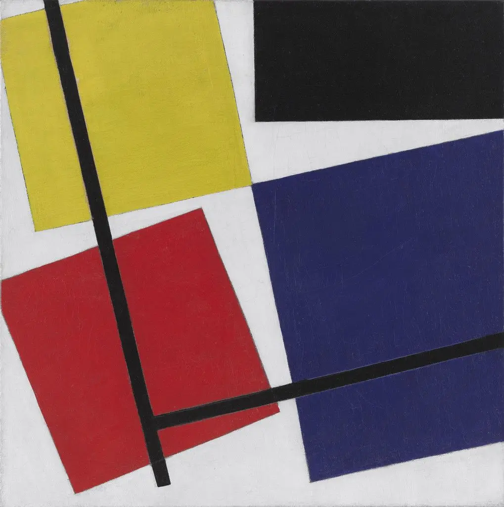 Simultaneous Counter-Composition by Theo van Doesburg