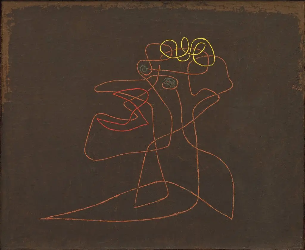 "Or The Mocked Mocker" by Paul Klee