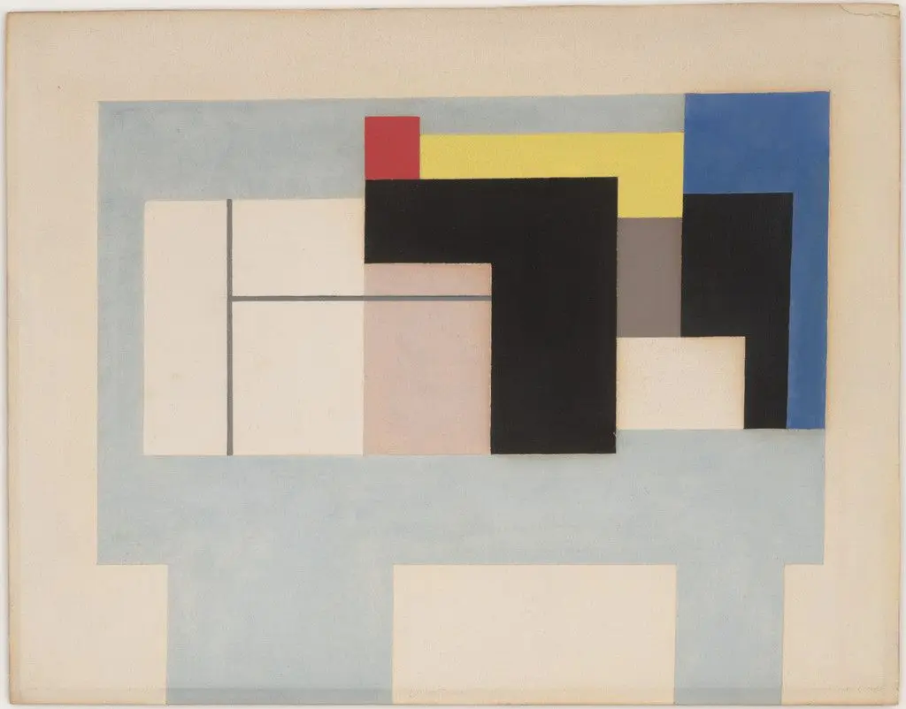 Gouache 1938-42 by Ben Nicholson