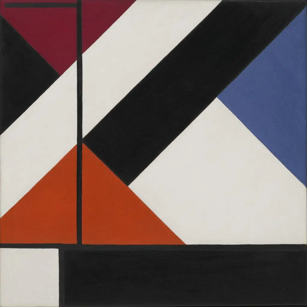 Simultaneous Counter-Composition by Theo van Doesburg