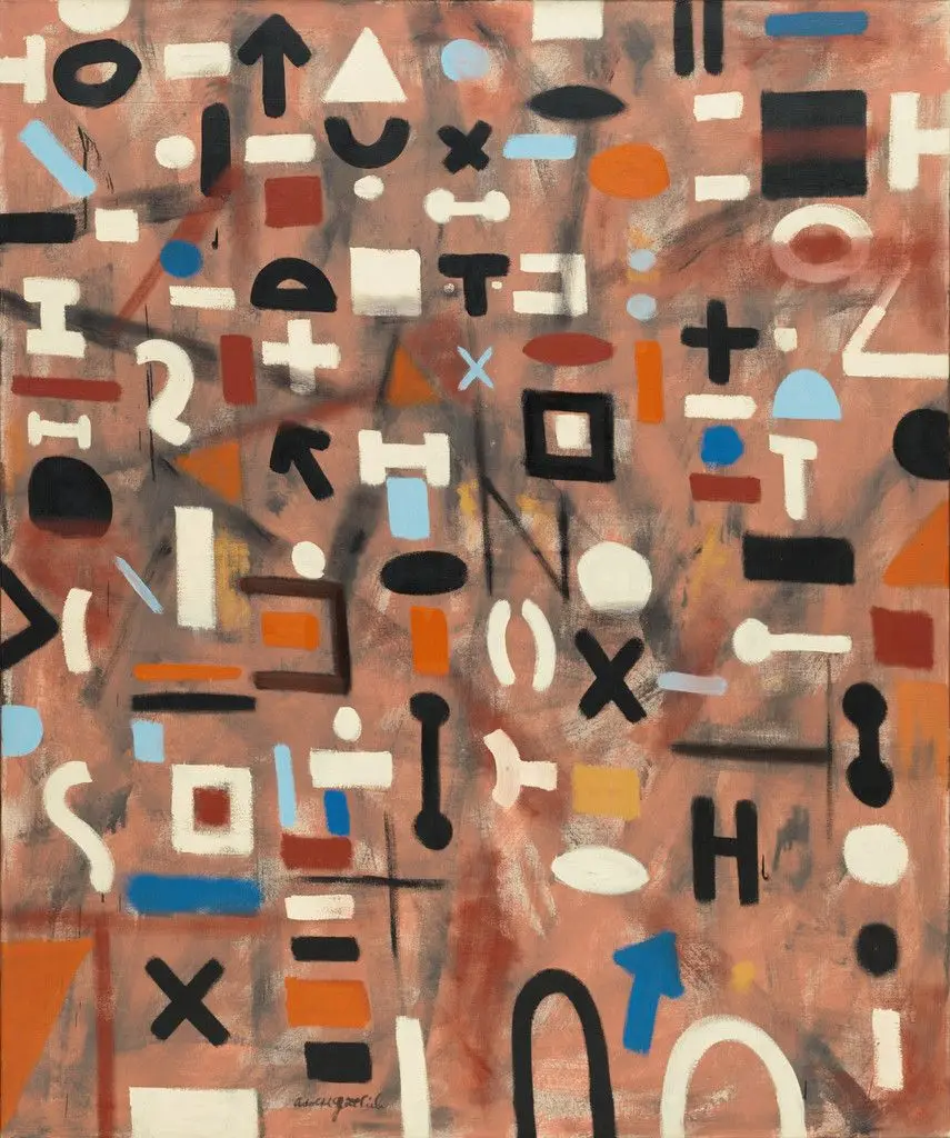 Composition by Adolph Gottlieb