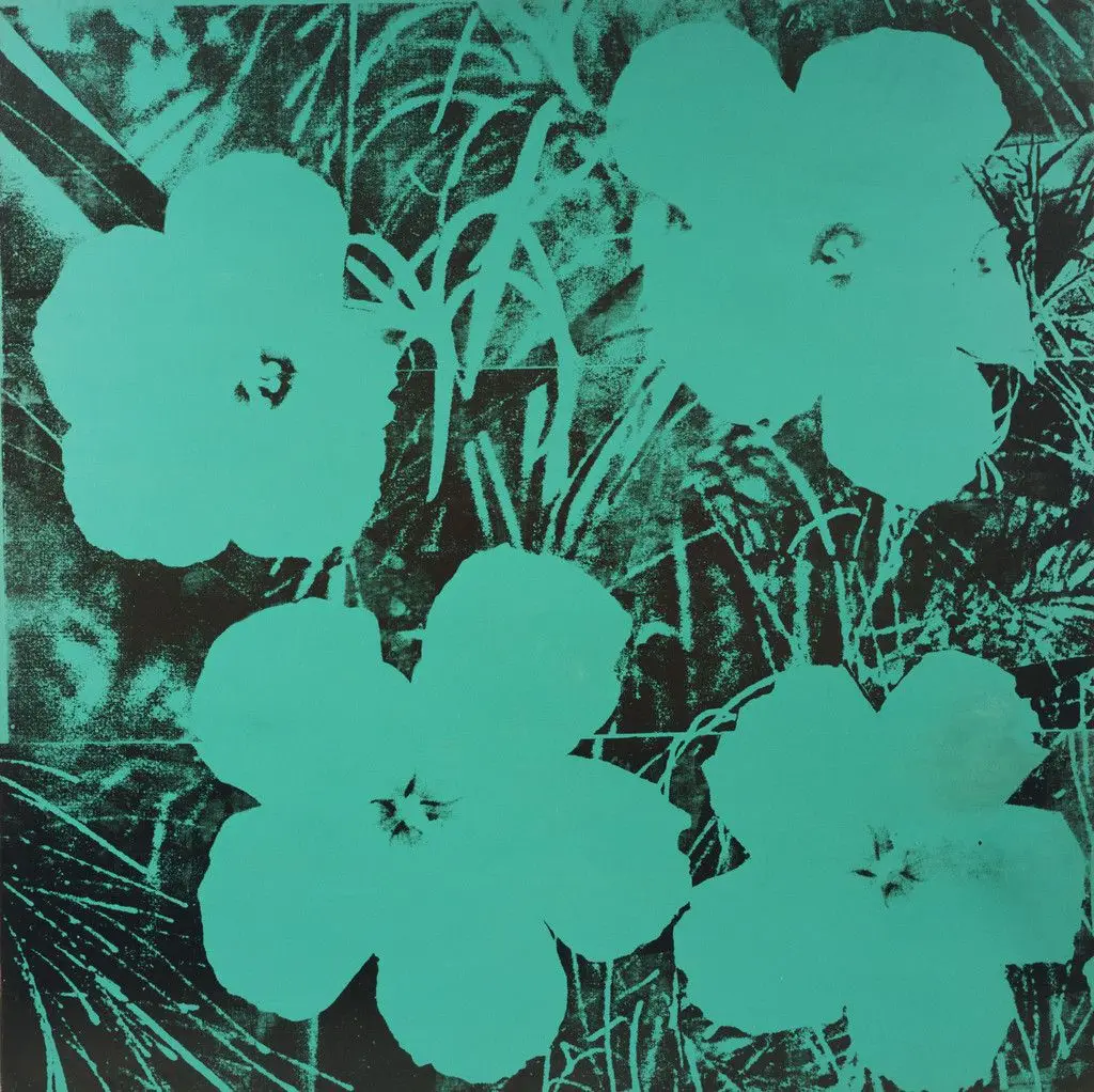 Ten-Foot Flowers by Andy Warhol