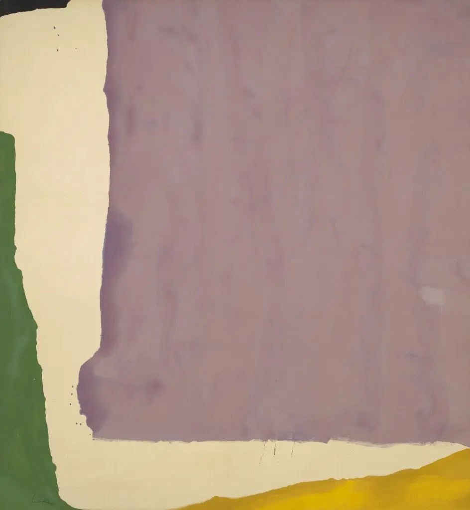 Mauve District by Helen Frankenthaler